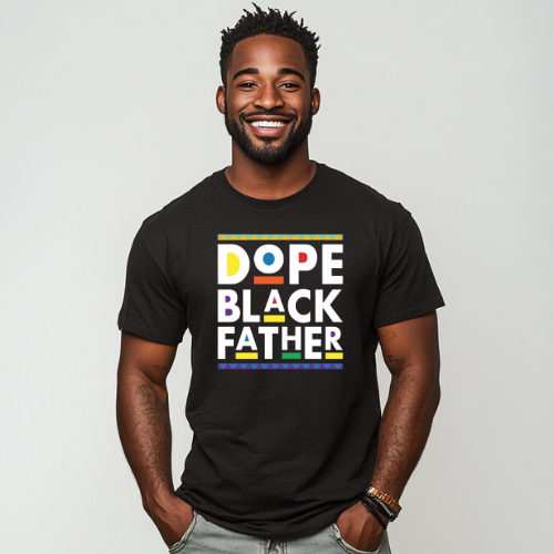 Dope Black Father T-shirt