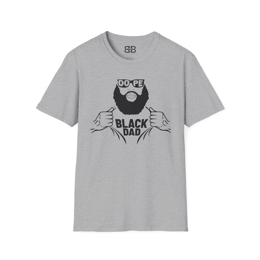 Dope Black Dad Softstyle T-Shirt