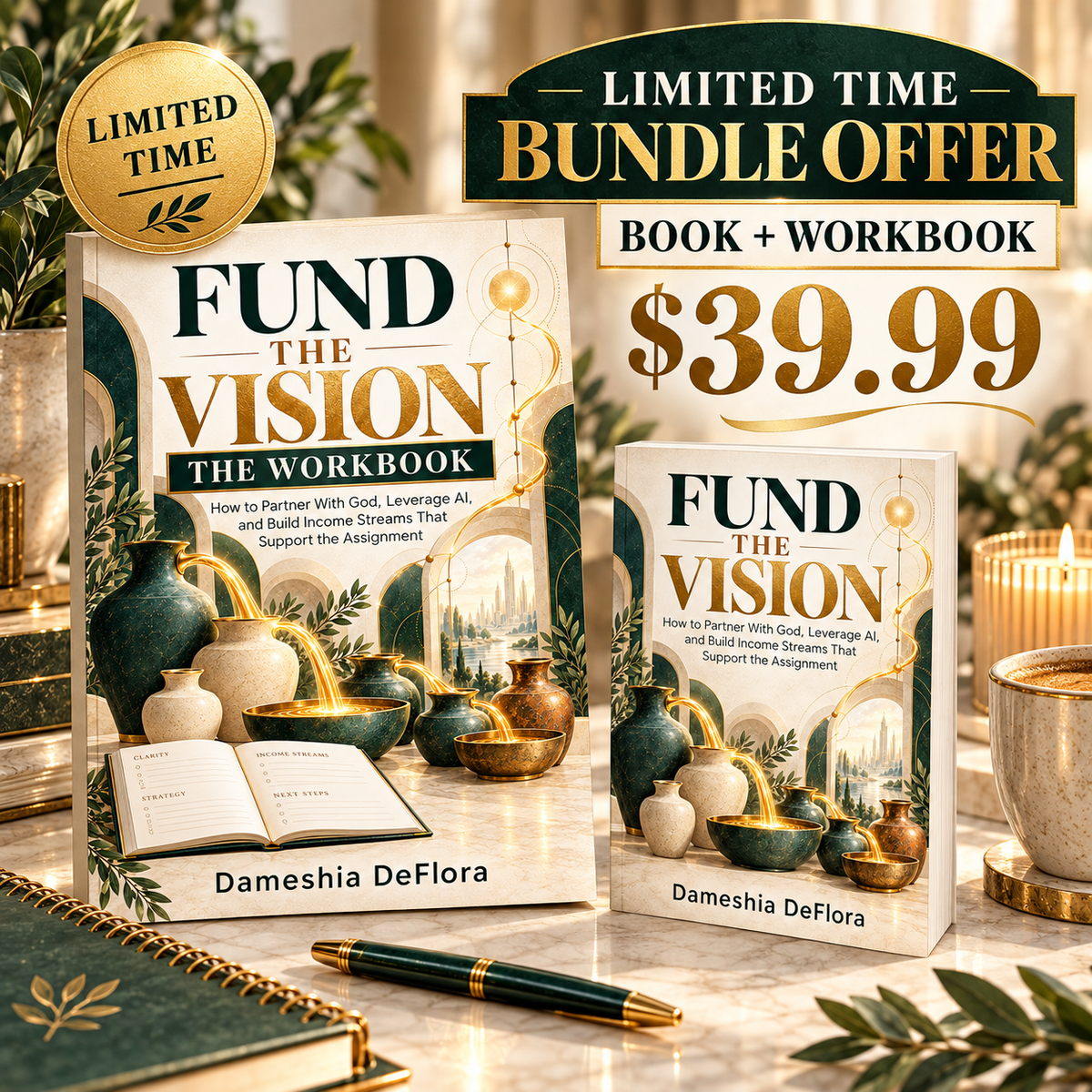 Fund the Vision Book/Workbook Bundle-Pre-Sale