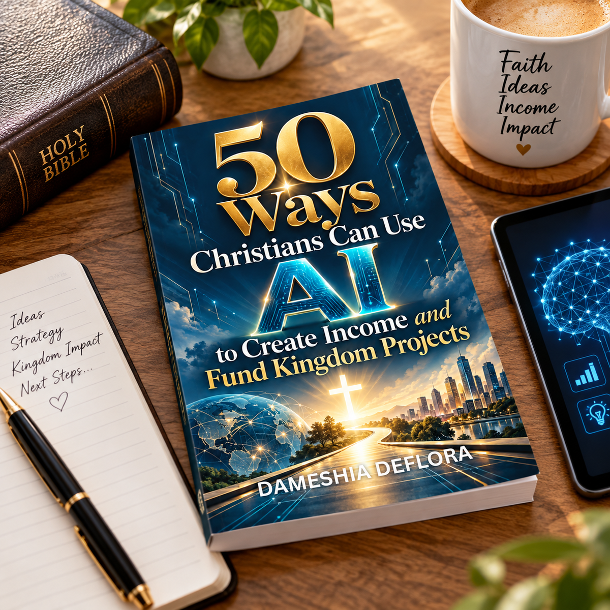 50 Ways Christians Can Use AI to Create Income and Fund Kingdom Projects-EBOOK
