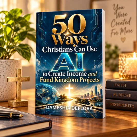 50 Ways Christians Can Use AI to Create Income and Fund Kingdom Projects-EBOOK